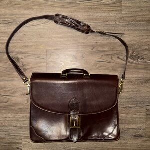 Maxwell Scott Leather Large Briefcase - The Tomacelli3